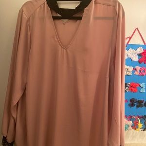 Blush top!